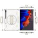 Защитный чехол Reframe Kickstand Strap для Samsung Galaxy Tab S7 FE / S7 Plus / S8 Plus / S9 Plus (T730/736/800/806/970/975/810/816) - Grey (252241H). Фото 7 из 19