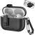 Защитный чехол Reframe Leather Texture для Apple AirPods Pro 2 - Black: фото 1 из 7
