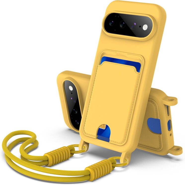 Защитный чехол Reframe Silicone Holder для Google Pixel 11 - Yellow: фото 1 из 8