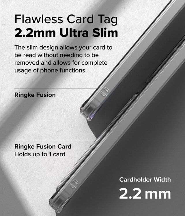 Захисний чохол Ringke Fusion Card для Samsung Galaxy A36 (A366) / A56 (A566) 8800293852179 - Clear (380120C) Захисний чохол Ringke Fusion Card для Samsung Galaxy A36 (A366) / A56 (A566) 8800293852179 - Clear: фото 7 з 15