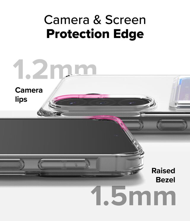 Захисний чохол Ringke Fusion Card для Samsung Galaxy A36 (A366) / A56 (A566) 8800293852179 - Clear (380120C) Захисний чохол Ringke Fusion Card для Samsung Galaxy A36 (A366) / A56 (A566) 8800293852179 - Clear: фото 9 з 15