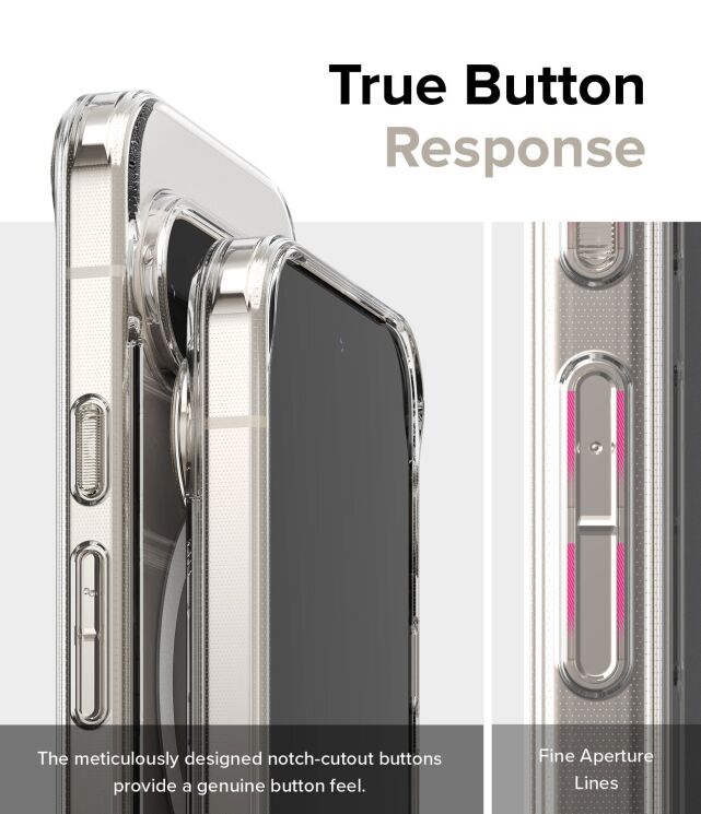 Защитный чехол Ringke Fusion Magnetic для Google Pixel 9 / 9 Pro (8809961789007) - Clear: фото 14 из 18