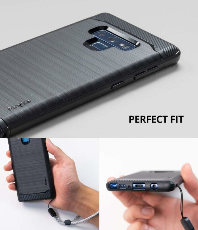Защитный чехол RINGKE Onyx для Samsung Galaxy Note 9 (N960) - Black: фото 5 из 7