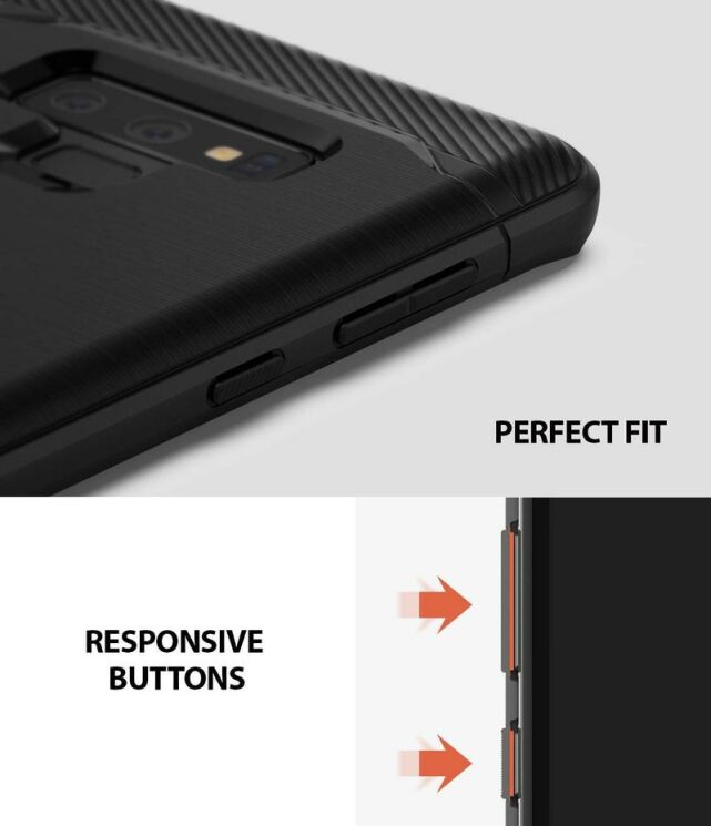 Защитный чехол RINGKE Onyx для Samsung Galaxy Note 9 (N960) - Black: фото 7 из 7