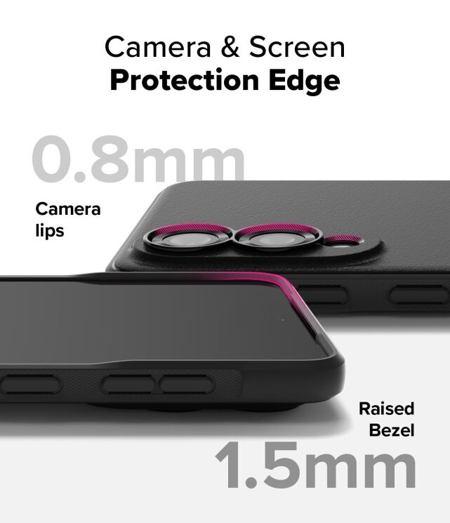 Защитный чехол RINGKE Onyx для Samsung Galaxy S25 Edge (S937) 8800293854364 - Black: фото 9 из 15