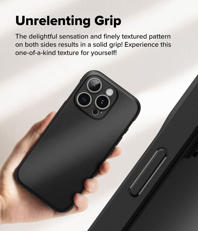 Защитный чехол Ringke Onyx Magnetic (FP) для Apple iPhone 16 Pro (8809961789922) - Black: фото 10 из 16