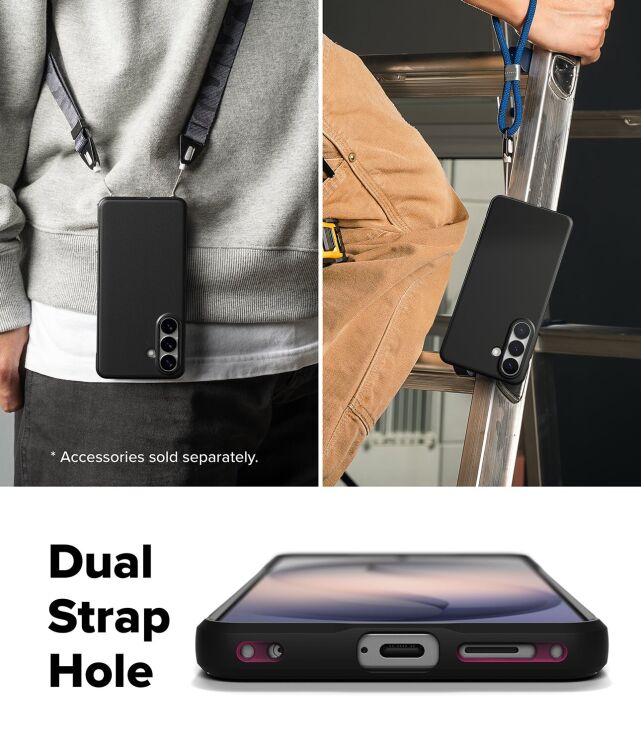 Защитный чехол Ringke Onyx Magnetic (FP) для Samsung Galaxy S26 (S942) 8800328816503 - Black: фото 13 из 16