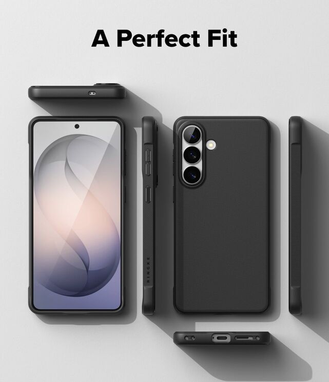 Защитный чехол Ringke Onyx Magnetic (FP) для Samsung Galaxy S26 (S942) 8800328816503 - Black: фото 12 из 16