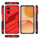 Защитный чехол с подставкой Deexe Bibercas для Xiaomi Poco X8 Pro Max - Black (410800B). Фото 4 из 6
