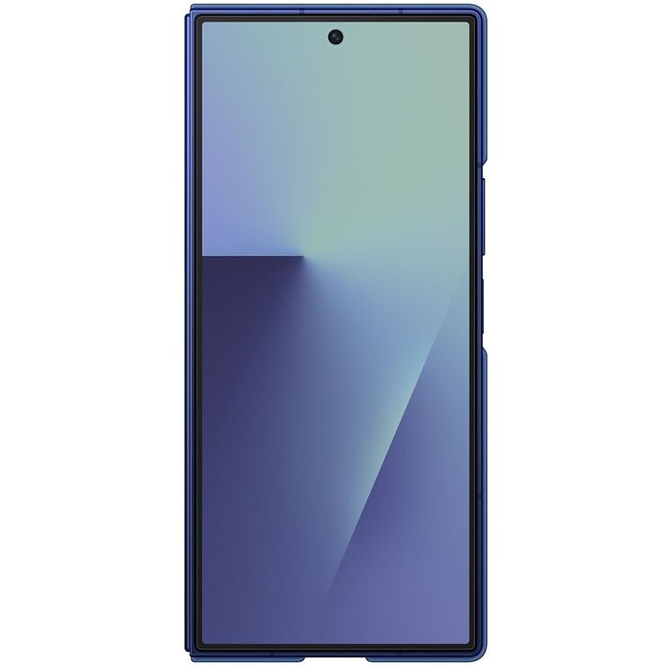 Защитный чехол Silicone Case (FF) для Samsung Galaxy Fold 7 (EF-MF966CNEGUA) - Blue: фото 2 из 7