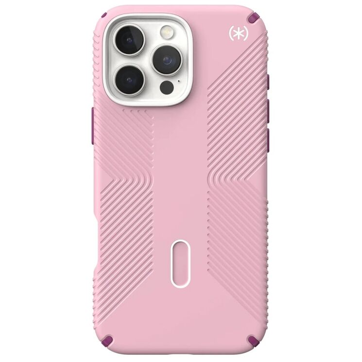 Защитный чехол Speck Presidio2 Grip MagSafe ClickLock для iPhone 16 Pro Max (150725-3250) - Pink (379937P) Защитный чехол Speck Presidio2 Grip MagSafe ClickLock для iPhone 16 Pro Max (150725-3250) - Pink: фото 2 из 10