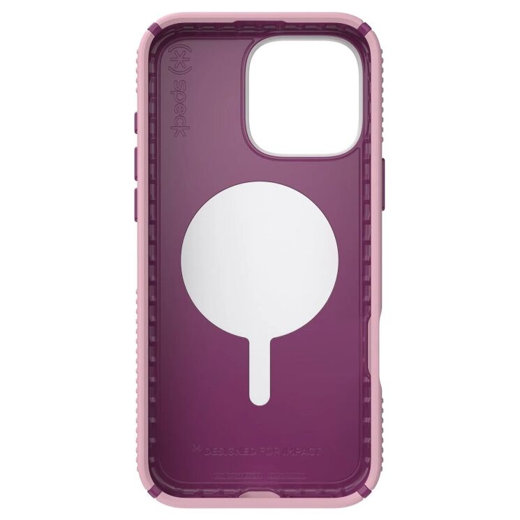 Защитный чехол Speck Presidio2 Grip MagSafe ClickLock для iPhone 16 Pro Max (150725-3250) - Pink (379937P) Защитный чехол Speck Presidio2 Grip MagSafe ClickLock для iPhone 16 Pro Max (150725-3250) - Pink: фото 4 из 10