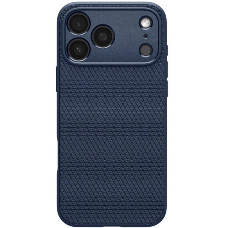 Захисний чохол Spigen Liquid Air для iPhone 18 Pro Max (ACS12112) - Navy Blue: фото 2 з 12