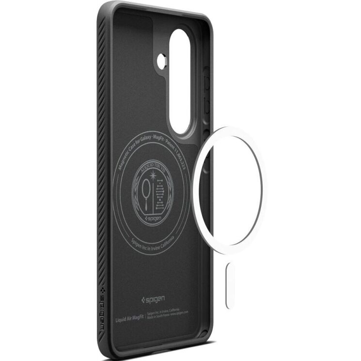 Защитный чехол Spigen Liquid Air (MagFit) для Samsung Galaxy S26 Plus (S947) ACS10704 - Matte Black: фото 4 из 15