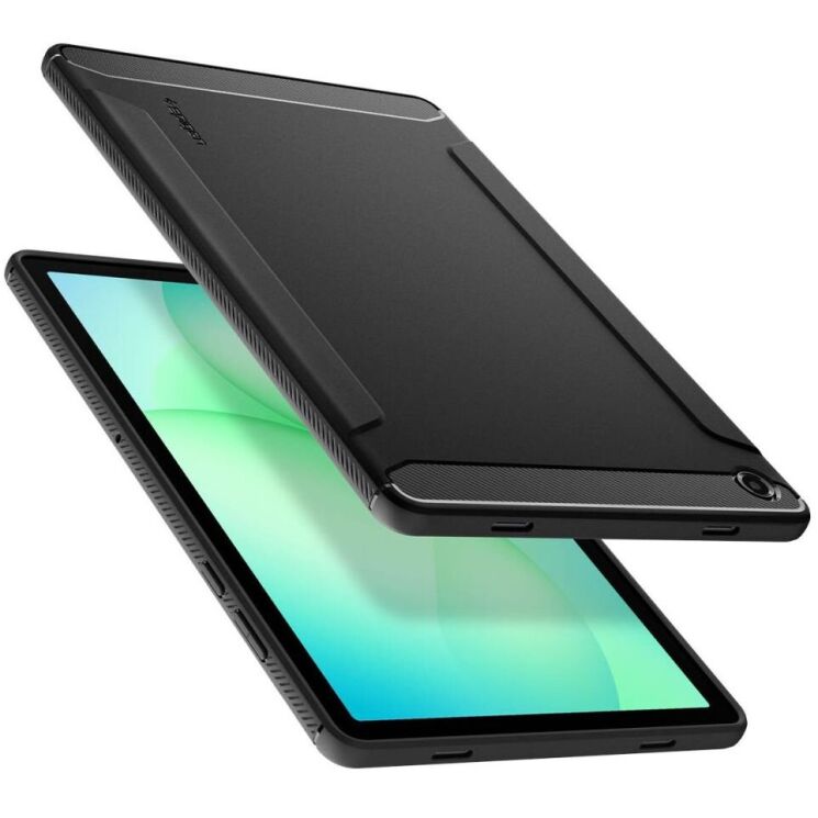 Защитный чехол Spigen Rugged Armor (FT) для Samsung Galaxy Tab A11 Plus (X230/236) ACS10463 - Matte Black (401617B) Защитный чехол Spigen Rugged Armor (FT) для Samsung Galaxy Tab A11 Plus (X230/236) ACS10463 - Matte Black: фото 5 из 13