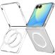 Захисний чохол Spigen (SGP) AirSkin (MagFit) для Samsung Galaxy Flip 7 (ACS09556) - Clear / White (383933C). Фото 2 з 19