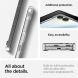 Захисний чохол Spigen (SGP) AirSkin (MagFit) для Samsung Galaxy Flip 7 (ACS09556) - Clear / White (383933C). Фото 19 з 19