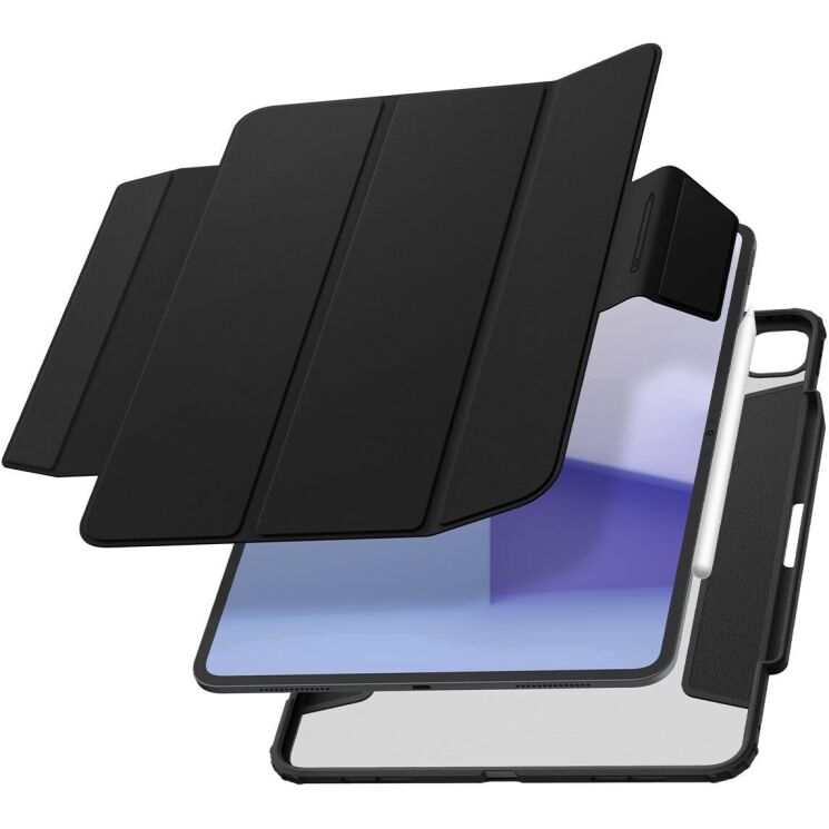 Защитный чехол Spigen (SGP) AirSkin Pro для Apple iPad Pro 13 (2024) - Black: фото 4 из 16