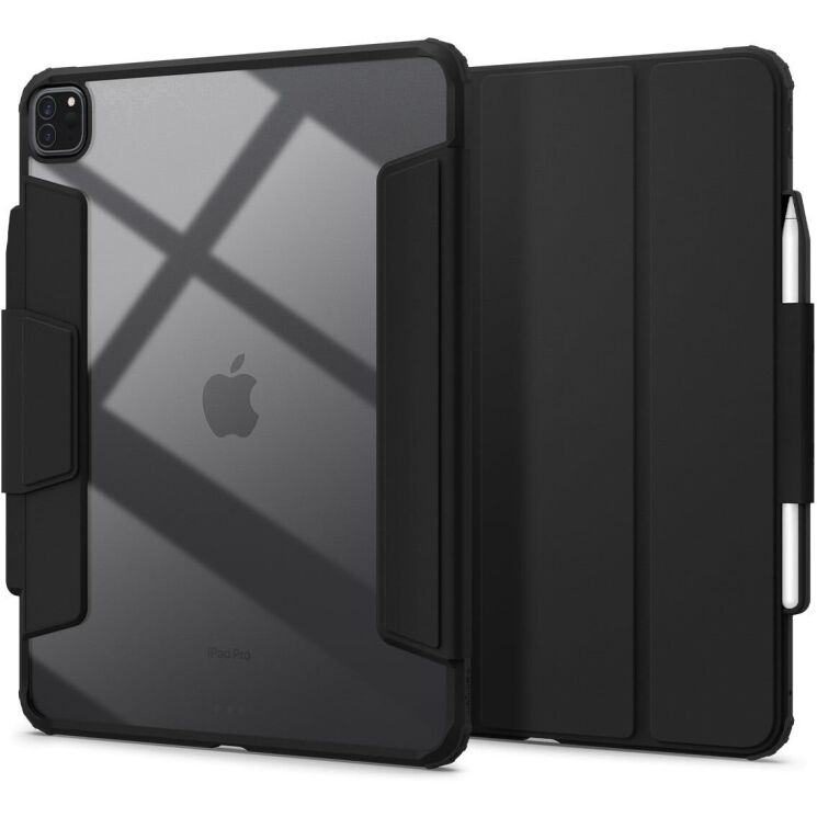 Защитный чехол Spigen (SGP) AirSkin Pro для Apple iPad Pro 13 (2024) - Black: фото 1 из 16
