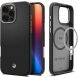 Защитный чехол Spigen (SGP) Enzo Aramid (MagFit) для Apple iPhone 16 Pro - Black Natural (366223B). Фото 1 из 16