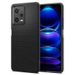 Защитный чехол Spigen (SGP) Liquid Air для Xiaomi Poco X5 Pro / Redmi Note 12 Pro 5G - Matte Black (318757B)