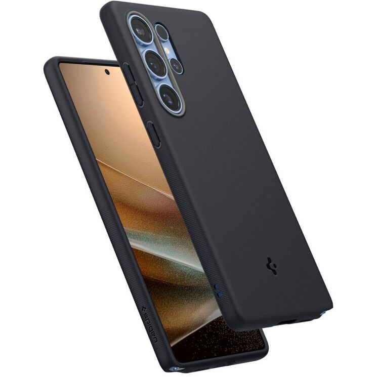 Защитный чехол Spigen (SGP) Nano Pop (MagFit) для Samsung Galaxy S25 Ultra (S938) ACS09057 - Black Sesame: фото 4 из 20