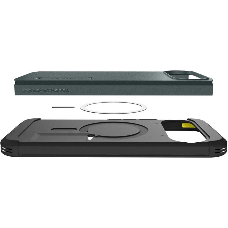 Захисний чохол Spigen (SGP) Tough Armor (MagFit) для Google Pixel 10 / 10 Pro (ACS09707) - Abyss Green: фото 8 з 17