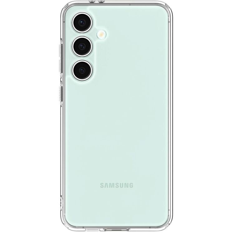 Защитный чехол Spigen (SGP) Ultra Hybrid для Samsung Galaxy S24 FE (S721) - Clear: фото 2 из 13