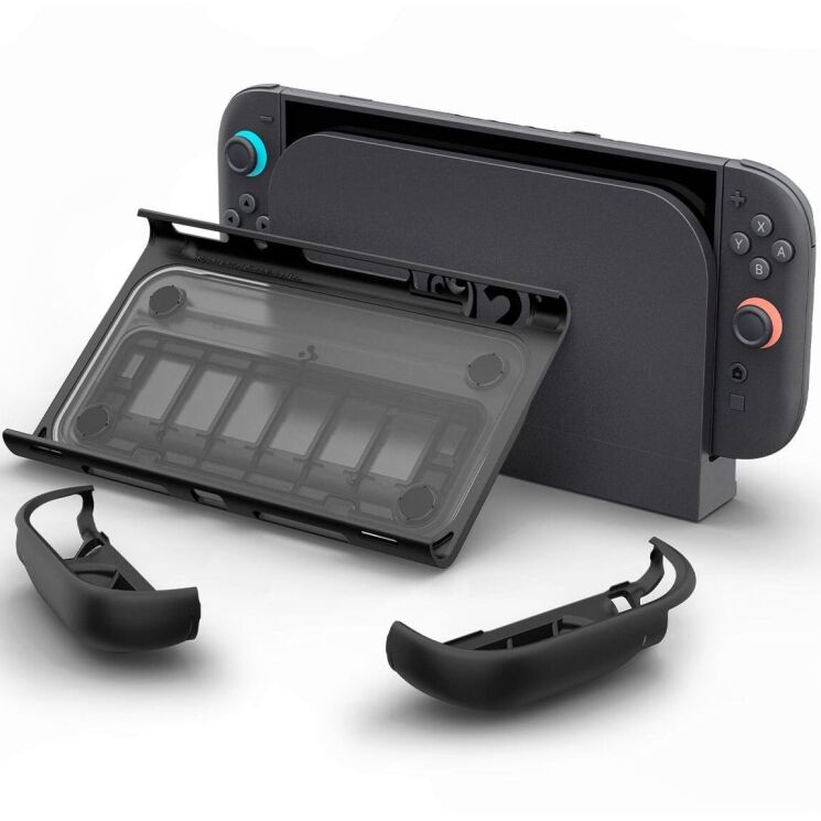 Захисний чохол Spigen Snap Switch для Nintendo Switch 2 (ACS09288) - Black: фото 3 з 17