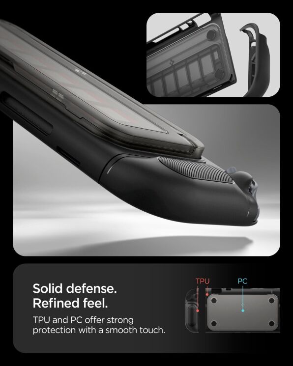 Захисний чохол Spigen Snap Switch для Nintendo Switch 2 (ACS09288) - Black: фото 14 з 17