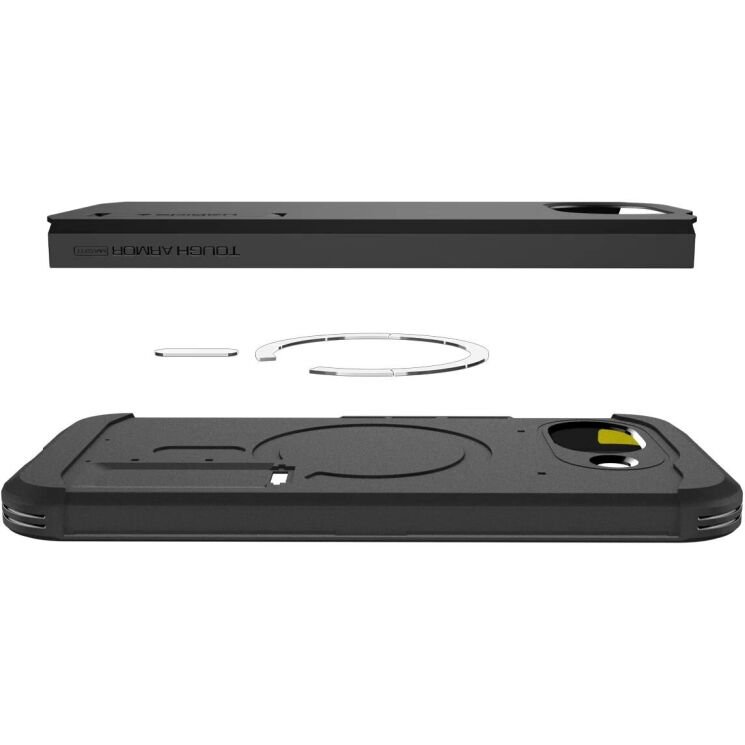 Защитный чехол Spigen Tough Armor (MagFit) для Google Pixel 10a (ACS11280) - Black: фото 6 из 13