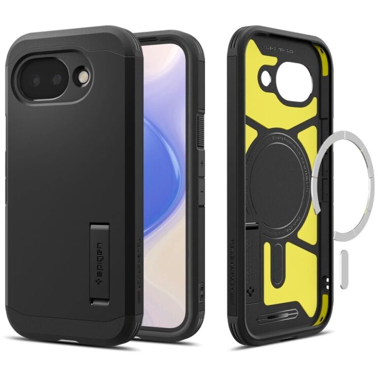 Защитный чехол Spigen Tough Armor (MagFit) для Google Pixel 10a (ACS11280) - Black: фото 1 из 13