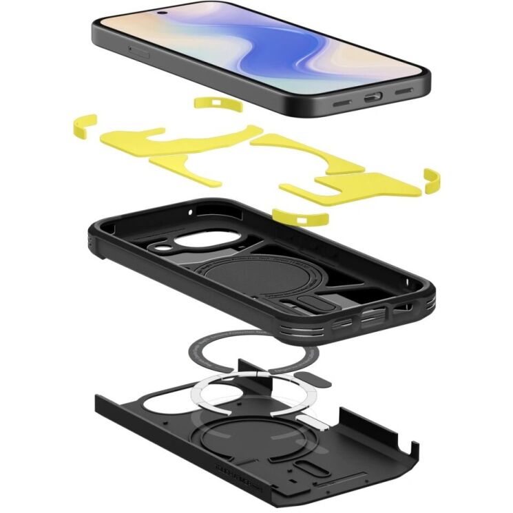 Защитный чехол Spigen Tough Armor (MagFit) для Google Pixel 10a (ACS11280) - Black: фото 5 из 13