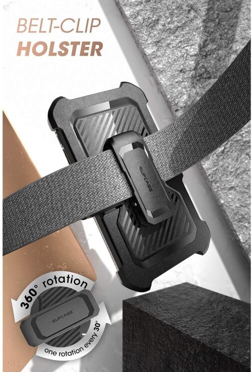 Захисний чохол Supcase Unicorn Beetle PRO Rugged Holster для Samsung Galaxy A15 (A155) - Black: фото 8 з 12