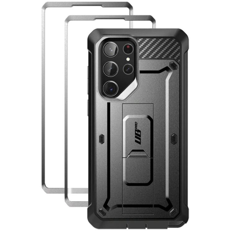 Защитный чехол Supcase Unicorn Beetle PRO Screen Protector для Samsung Galaxy S23 Ultra (S918) - Black: фото 2 из 11