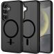 Защитный чехол Tech-Protect Magmat MagSafe для Samsung Galaxy S25 Plus (S936) - Matte Black (376016B). Фото 1 из 5