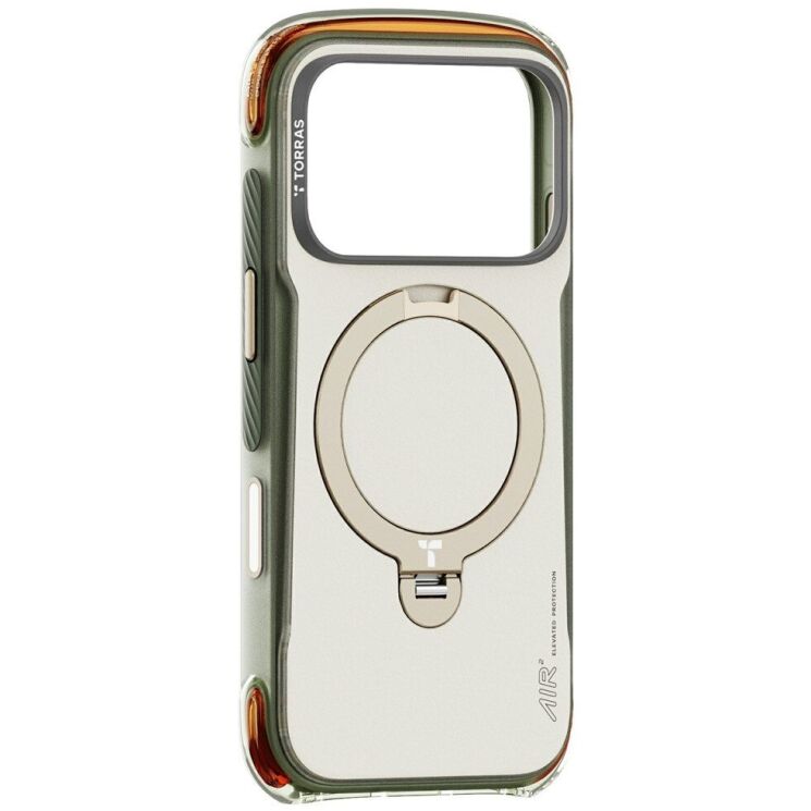 Захисний чохол TORRAS Ostand Q3 Air Pro with MagSafe для Apple iPhone 18 Pro - White (423611W) Захисний чохол TORRAS Ostand Q3 Air Pro with MagSafe для Apple iPhone 18 Pro - White: фото 1 з 1