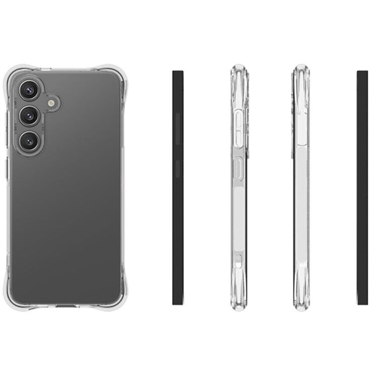 Захисний чохол UniCase AirBag для Samsung Galaxy S25 (S931) - Transparent: фото 5 з 5