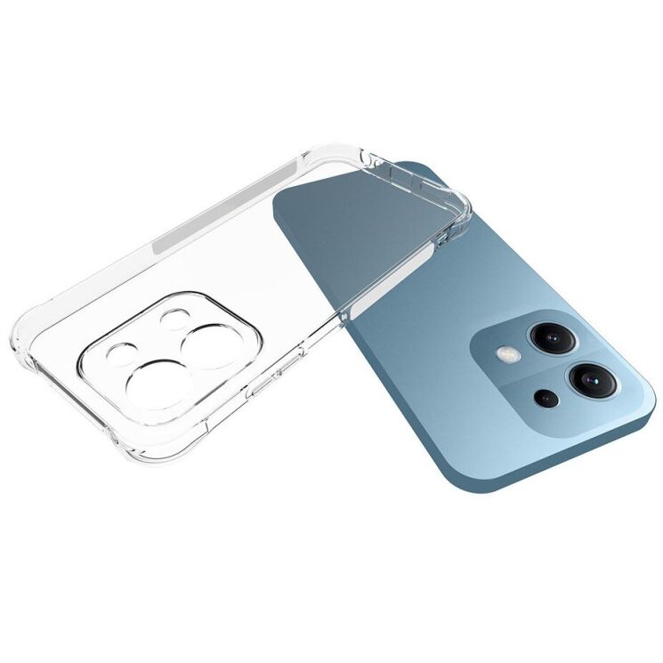 Захисний чохол UniCase AirBag Flow для Xiaomi Redmi 15C / Poco C85 - Transparent: фото 4 з 6