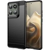 Защитный чехол UniCase Carbon для Motorola Edge 60 Pro - Black: фото 1 из 10