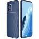 Силиконовый (TPU) чехол UniCase Carbon для OPPO Reno 7 5G Chinese - Blue (295709L). Фото 1 из 7