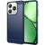 Защитный чехол UniCase Carbon для Realme C63 / C61 / Note 60x - Blue: фото 1 из 10