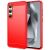 Защитный чехол UniCase Carbon для Samsung Galaxy S24 FE (S721) - Red: фото 1 из 8