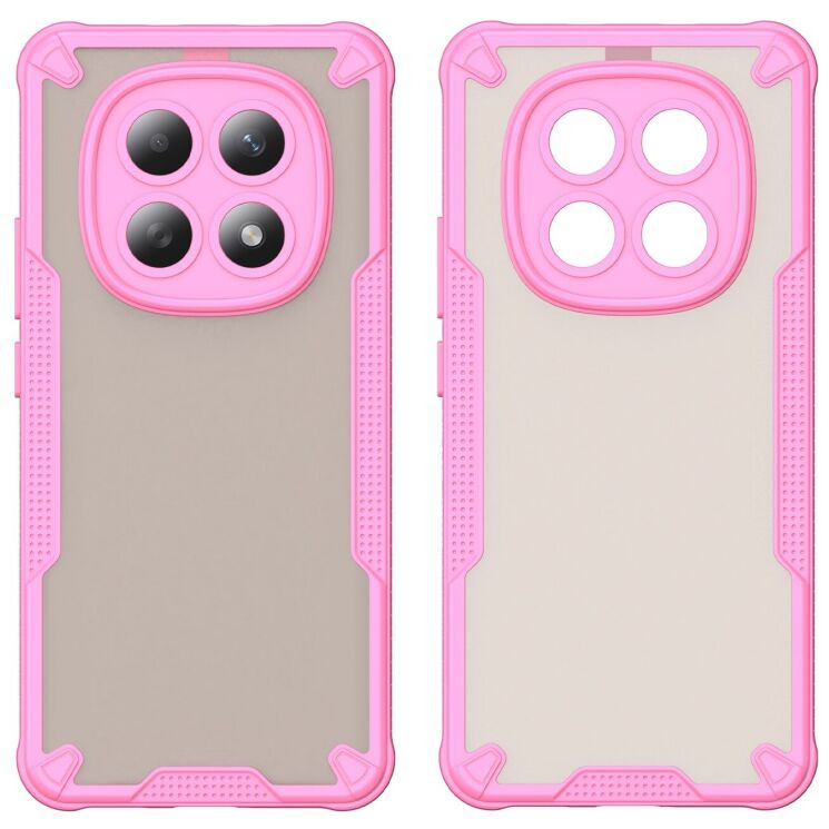 Защитный чехол UniCase Falcon Frame для Xiaomi Redmi Note 15 (4G/5G) / Poco M8 - Pink: фото 2 из 9