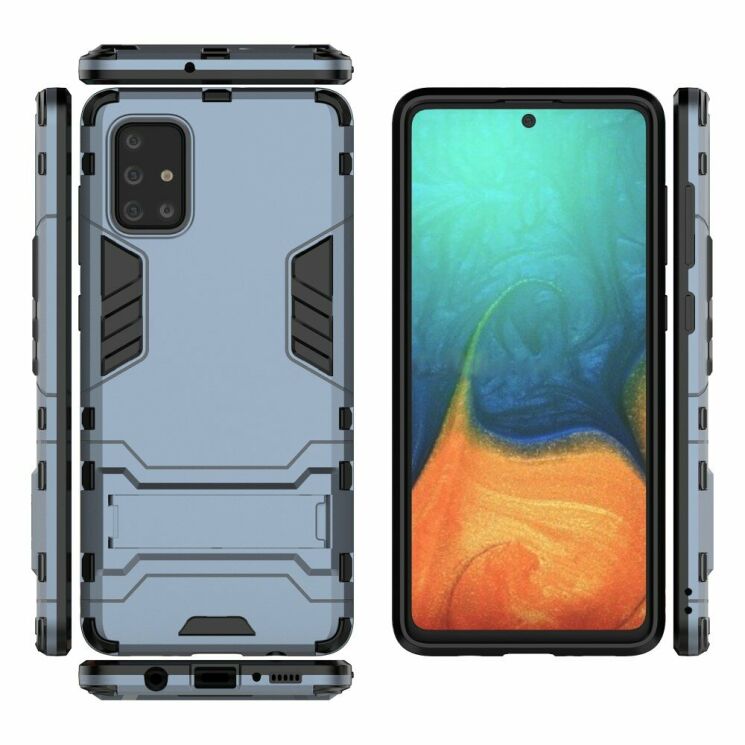 Захисний чохол UniCase Hybrid для Samsung Galaxy A71 (A715) - Blue: фото 5 з 8