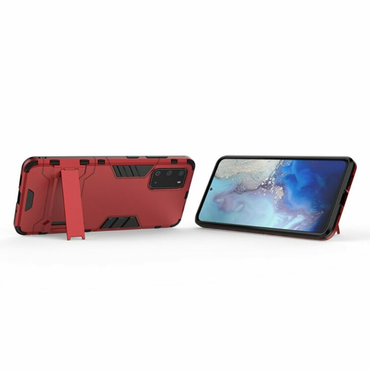 Защитный чехол UniCase Hybrid для Samsung Galaxy S20 (G980) - Red: фото 4 из 5