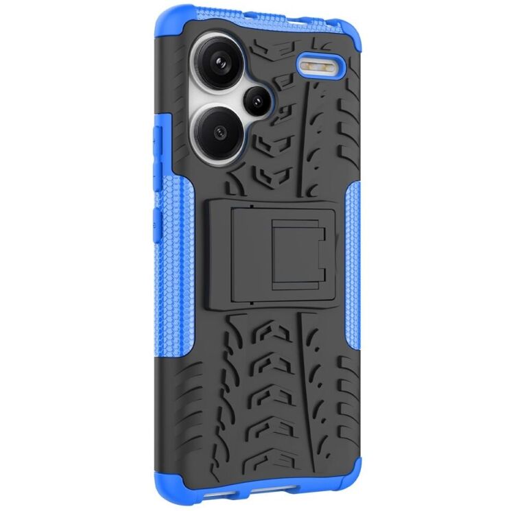 Защитный чехол UniCase Hybrid X для Xiaomi Redmi Note 13 Pro+ - Blue: фото 5 из 15
