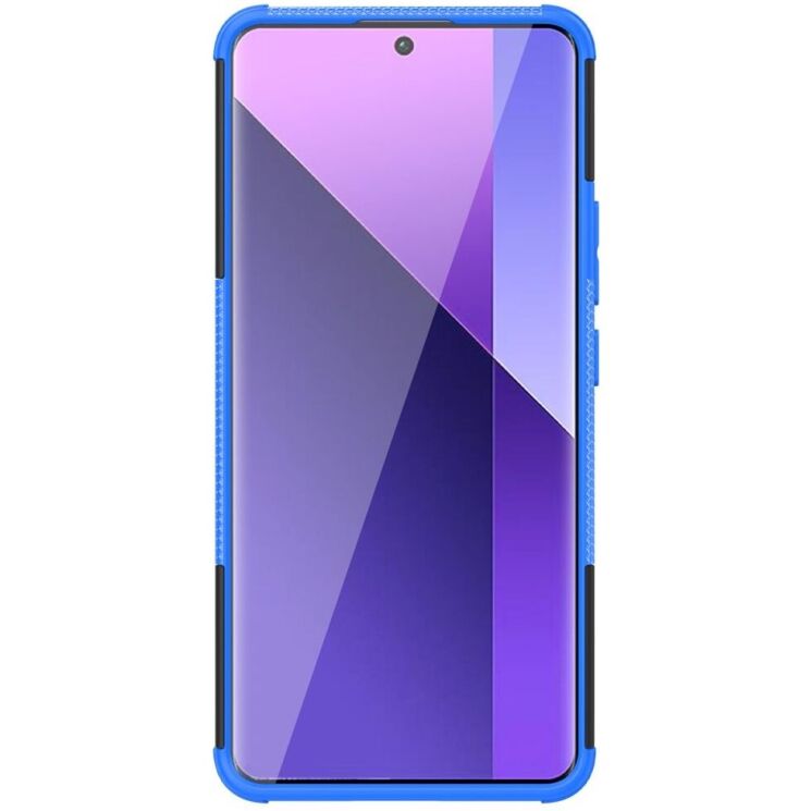 Защитный чехол UniCase Hybrid X для Xiaomi Redmi Note 13 Pro+ - Blue: фото 6 из 15