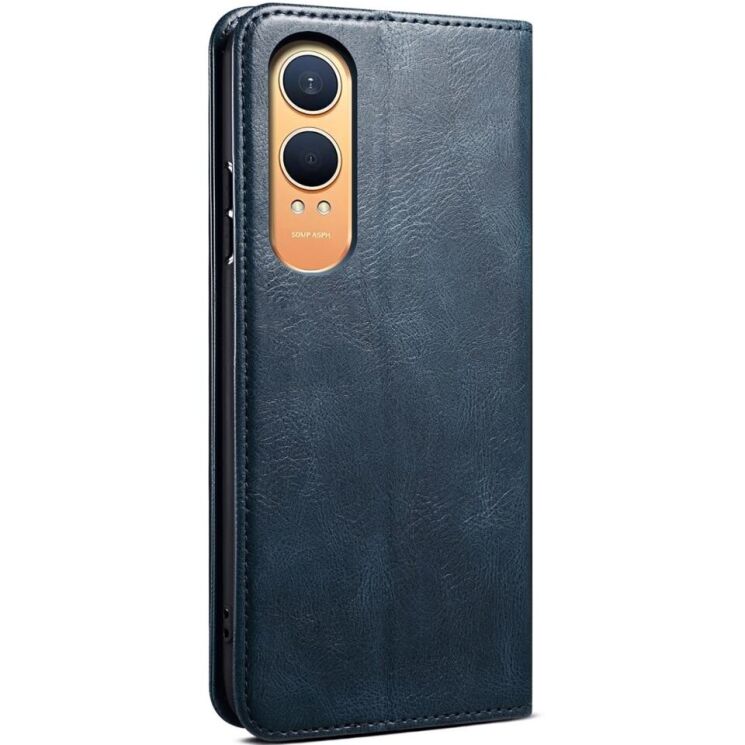 Защитный чехол UniCase Leather Wallet для OnePlus Nord CE 4 Lite - Blue: фото 5 из 6