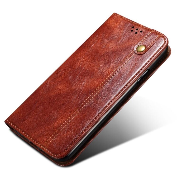 Защитный чехол UniCase Leather Wallet для Samsung Galaxy S24 Ultra - Brown: фото 4 из 8
